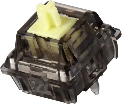 Miniatura 8 de DUROCK Interruptores lineales, serie L Lineales lisos, interruptor de teclado prelubricado de 5 pines para teclados mecánicos MX