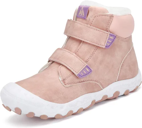 Miniatura 43 de Mishansha Botas de Senderismo para Niños Pequeños Niñas Niños Zapatos de Senderismo Resistentes al Agua Anti-Colisión Antideslizantes Atléticas