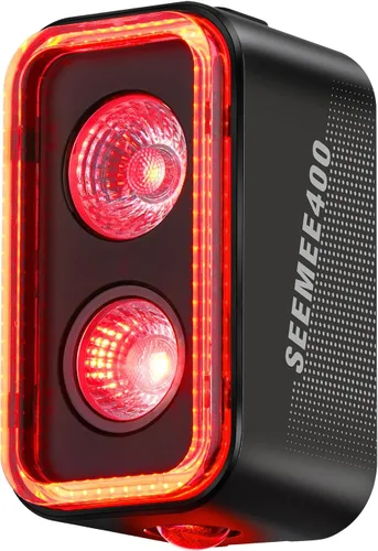 Miniatura 9 de MagicShine SEEMEE - Luz trasera para bicicleta 300/400, luz trasera de bicicleta de 300/400 lúmenes, sensor de freno inteligente visible de 360°