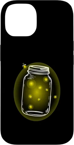 Miniatura 4 de Adorable Mason Jar Fireflies Lightning Bugs Beetle Fly Case for iPhone 17