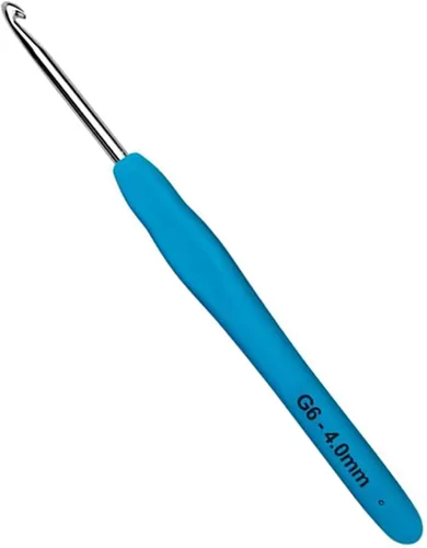Miniatura 15 de Mdoker Ganchos de ganchillo extralargos, agarre ergonómico, mango suave para ganchillo hecho a mano, agujas de ganchillo para manos artríticas