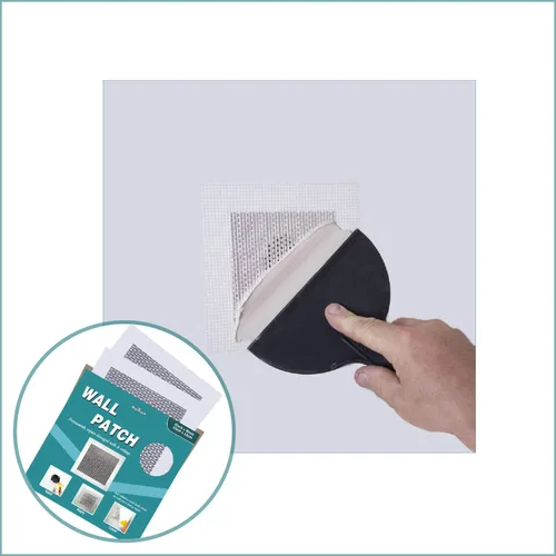 Miniatura 8 de Parche para paneles de yeso, 2 x 2 pulgadas, 5 piezas, kit de reparación de parches de pared, (2x2-5P)