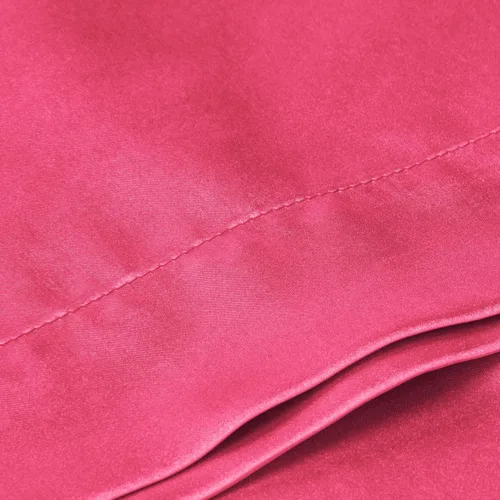 Miniatura 7 de Bedelite Funda de almohada de satén para el cuerpo, súper suave y refrescante, para el cabello y la piel, transpirable, sedosa y larga, 20 x 54 Rosa