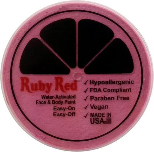 Miniatura 32 de Ruby Red Paint, Inc. 75MP711 Pintura facial, 2.5 fl oz, Pearl Aster Aster Perla