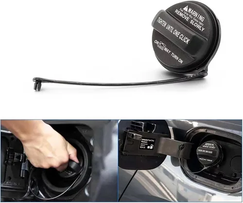 Miniatura 5 de Tapa de tanque compatible con Hyundai para Azera 2006 2007 2008 2009 2010 2011 2012-2017 para Elantra 2004-2019 Tapa de depósito de combustible