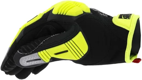 Miniatura 7 de Mechanix Wear Talla 8 M-Pact E5 Armortex y TrekDry y D3O Guantes resistentes a cortes de alta visibilidad, amarillo fluorescente y negro, pequeño