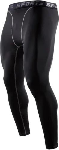 Tesuwel Paquete de 1 o 2 pantalones de compresión para hombre, para baloncesto, atletismo, entrenamiento, correr, leggings deportivos para gimnasio