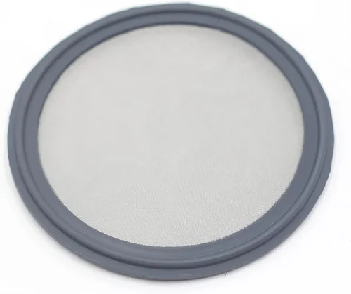Miniatura 2 de HFS (R) 3 "Tri Clamp Screen Junta FKM w/Stainless Screen 100 Mesh (150 μm)