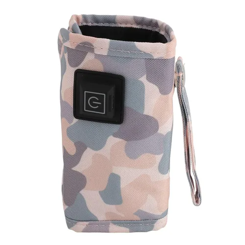 Miniatura 10 de Calentador portátil de biberones, bolsa calentadora de leche recargable por USB para fórmula de bebé, leche materna, temperatura constante universal