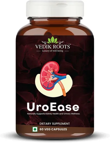 Miniatura 9 de UroEase - Suplemento de hierbas ayurvédicas para la salud renal y los niveles de ácido úrico Apoya la salud del tracto urinario 60 cápsulas