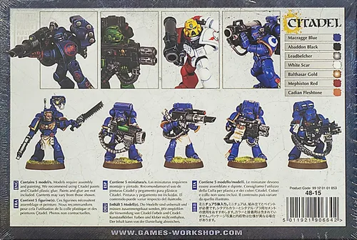 Miniatura 3 de Space Marines Devastator Box Warhammer 40K por Games Workshop
