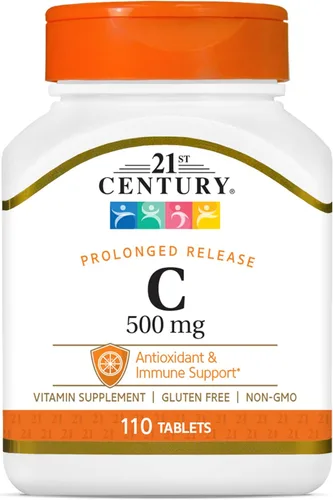 21st Century C 500 mg comprimidos de liberación prolongada, 110 unidades (21190)