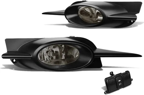 DNA MOTORING FL-ZTL-126-SM - Luz antiniebla para parachoques delantero y lado del pasajero, mejora la visibilidad [compatible con Honda Civic 09-11