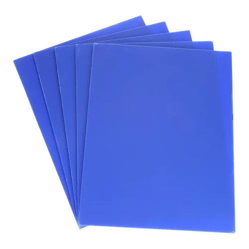 Miniatura 25 de uxcell Hojas de plástico corrugado, letreros negros en blanco de 0.118 pulgadas para patio, 8 x 12 pulgadas, tablero impermeable en blanco, 5 piezas