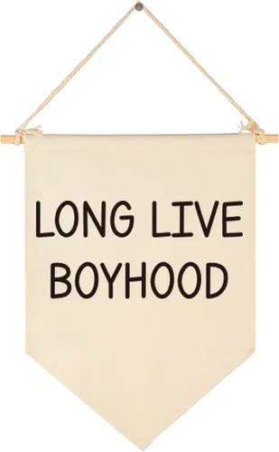 Miniatura 12 de Banderín Colgante de Lona "Stay Wild Ocean Child" - Bandera Decorativa para Pared, Regalo para Guardería, Bebé, Niños, Niño, Niña, Recién Nacido