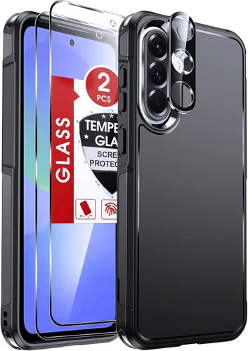 Miniatura 2 de LeYi for Samsung-Galaxy-A16 5G-Phone Case: Samsung A16 5G Case with [2PCS Screen Protector + Camera Lens Protector], Double Layer Heavy Duty