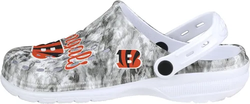 Miniatura 55 de FOCO NFL Womens NFL Team Logo Cloudie Garden Water Sandals Shoes Slipper Clogs with Strap