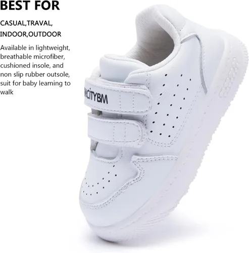 Miniatura 155 de BMCiTYBM Zapatos de bebé para niños y niñas, zapatos para caminar para niños pequeños, zapatos ligeros antideslizantes para 6, 9, 12, 18, 24 meses