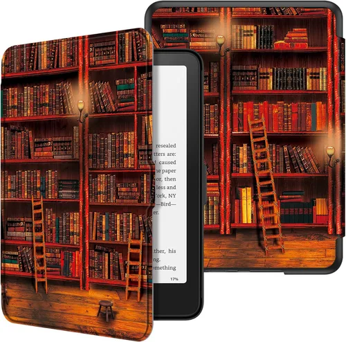 Miniatura 38 de Fintie Funda para Kindle Paperwhite de 7" (12ª generación, 2024) y Kindle Colorsoft - Funda protectora de piel sintética delgada y ligera