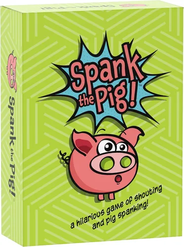 Spank The Pig! - Divertido y divertido juego de cartas familiar para niños, adolescentes y adultos, divertidos juegos de ritmo rápido para 2 a 7