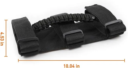 Miniatura 6 de Savadicar 2 x Asas de Agarre para Barra Antivuelco Manijas de Agarre para Jeep Wrangler YJ TJ JK JL y Gladiator JT 1987-2023, UTV, ATV, Accesorios