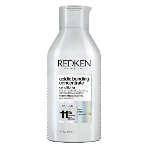 Redken Acidic Bonding Concentrate Conditioner For Damaged Hair Repair - Strengthens and Repairs Weak and Brittle Hair, Sulfate-Free, With Citric Acid