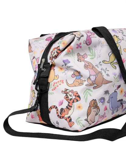 Miniatura 4 de Disney Bolsa de lona Mickey Mouse Friends con estampado de viaje de fin de semana