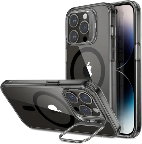 Miniatura 37 de ESR Funda para iPhone 14 Pro Max, Compatible con MagSafe, Funda Transparente para Teléfono con Soporte Stash Integrado para iPhone 14 Pro Max