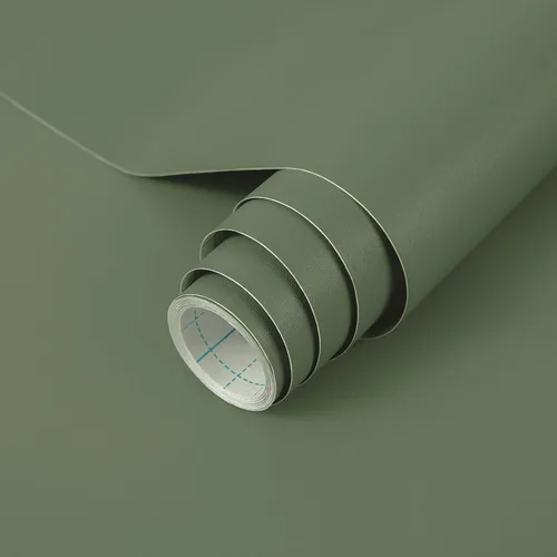 Miniatura 13 de practicalWs Papel tapiz de color verde salvia, papel de contacto verde para pegar y despegar, 17.7 x 118.1 pulgadas, papel tapiz removible de vinilo