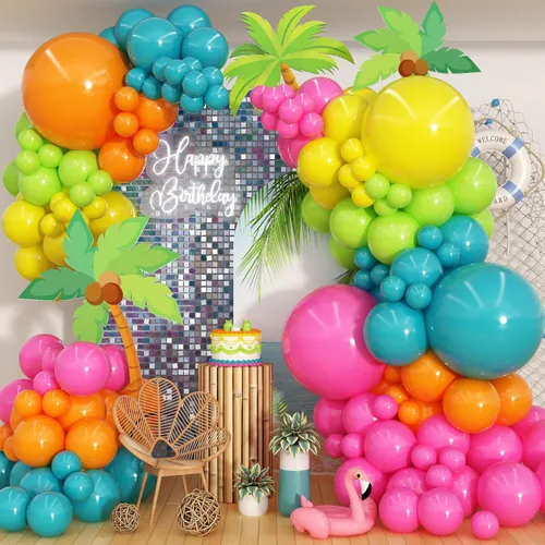Miniatura 21 de Kit de arco de globos azul negro y blanco, kit de guirnalda de globos azul marino blanco negro con globos de látex plateado metálico globos de Azul
