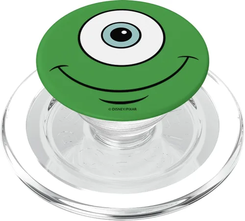 Miniatura 8 de Disney Pixar Monsters Inc. Mike Wazowski Eye Ball PopSockets PopGrip: agarre intercambiable para teléfonos y tabletas