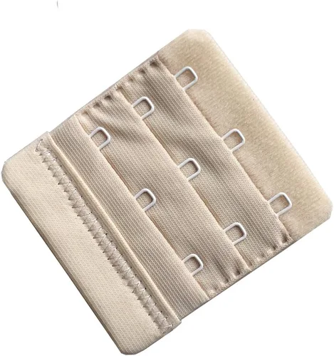 Miniatura 4 de Paquete de 3 extensores de brasier de 3 ganchos suaves y cómodos para mujer, 2.4 x 2.3 pulgadas