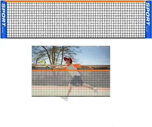 Red de bádminton portátil para tenis, fútbol, tenis, niños y adultos, red de entrenamiento de voleibol para interiores y exteriores, red deportiva