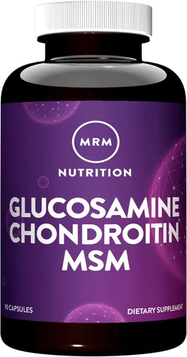 MRM - Glucosamina Condroitina MSM | 90 Cápsulas | Joint Support Supplement with Glucosamine Sulfate, Chondroitin Sulfate & MSM for Cartilage &