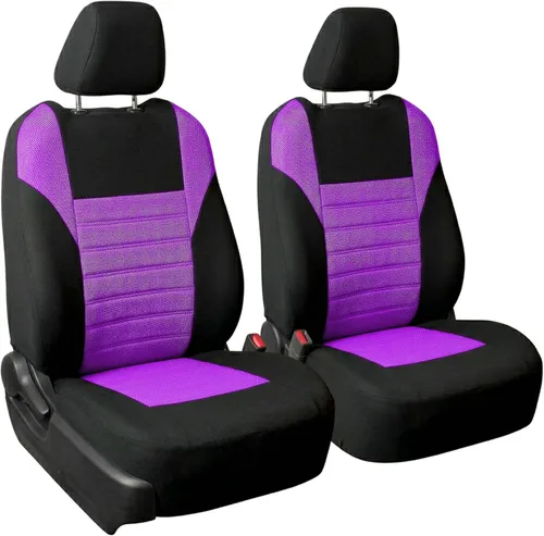 Miniatura 29 de FH Group Juego de fundas de asiento delantero de automóvil de malla de aire 3D premium, fundas de asiento compatibles con bolsa de aire, de ajuste