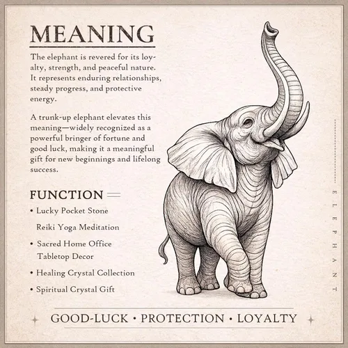 Miniatura 7 de Nupuyai Estatua de elefante de cristal curativo tallada a mano, escultura de bolsillo, escultura para manualidades, decoración de manualidades, 1.5