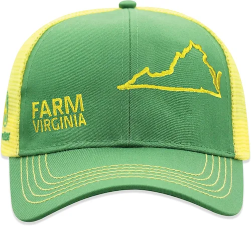 Miniatura 146 de John Deere Gorra de béisbol con logotipo y malla trasera con contraste, para hombre