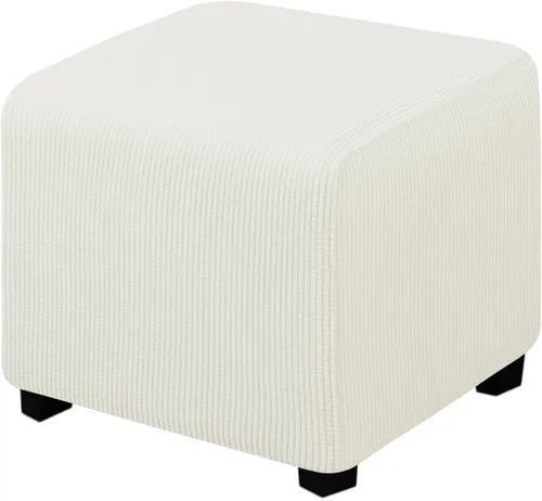 Miniatura 68 de Easy-Going Funda Elástica para Otomana Taburete de Almacenamiento Plegable Protector de Muebles Funda Rectangular Suave con Parte Inferior Elástica