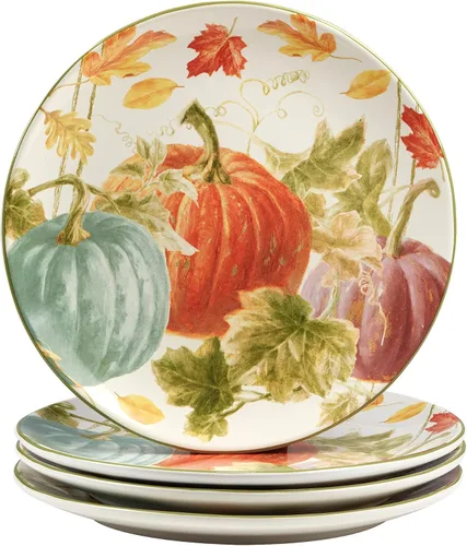 Miniatura 2 de Certified International Harvest Autumn Havest - Juego de vajilla de 16 piezas, servicio para 4, multicolor