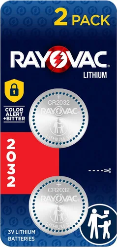 Miniatura 9 de Rayovac Baterías de celda de moneda de litio tamaño 2032 3V, 1 paquete cycling-electronics-accessories