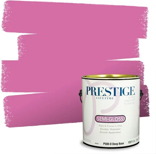 Miniatura 91 de Prestige Paints - Pintura exterior e imprimación en uno, 1 galón, plano, E500-P-A011GP