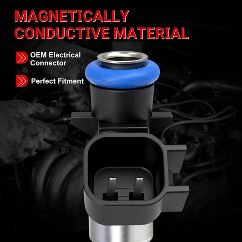 Miniatura 5 de Juego de 6 inyectores de combustible 5281427AA compatibles con Chrysler Pacifica 2017-2021, Voyager 2020-2021, Ram 1500 2019-2022, Dodge Durango