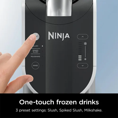 Miniatura 3 de Ninja FS300 SLUSHi - Máquina de bebidas congeladas y granizados de 72 onzas (renovado) con bolsa de viaje Ninja SLUSHi, color negro