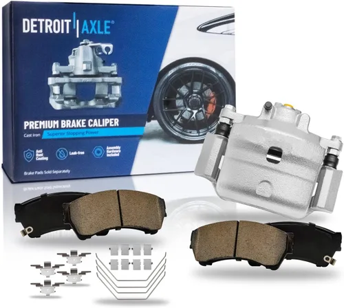 Miniatura 129 de Detroit Axle - Pastillas de Freno para Nissan Altima Sentra 350Z Juke INFINITI G35, Pastillas de Freno Cerámica Delanteras y Traseras Reemplazo