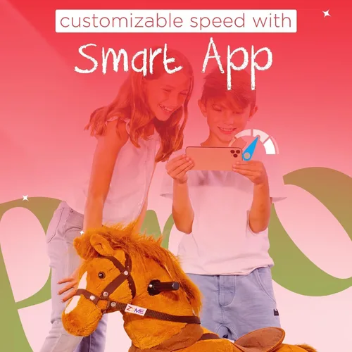 Miniatura 3 de Power Pony Unicornio de paseo para niños de 4 a 8 años, juguetes de paseo de unicornio para niñas, juguete de equitación de unicornio que trae