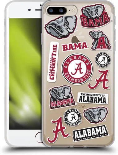 Miniatura 94 de Head Case Designs Funda de gel suave con licencia oficial de la Universidad de Alabama UA Collage compatible con Apple iPhone 13 Pro Max