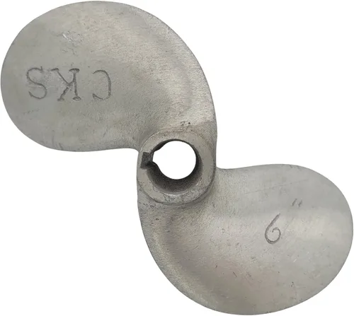 Miniatura 9 de SANAR Aluminum Propeller for Longtail Mud Motor Long Tail Boat - Keyed Tapered Shaft