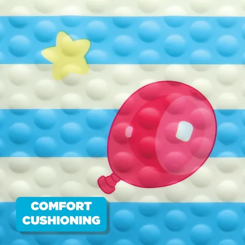 Miniatura 8 de Alfombra de baño Bluey para niños, niños pequeños y bebés, de 15.5 por 22 pulgadas, antideslizante, alfombrilla de baño con ventosas, lavable a