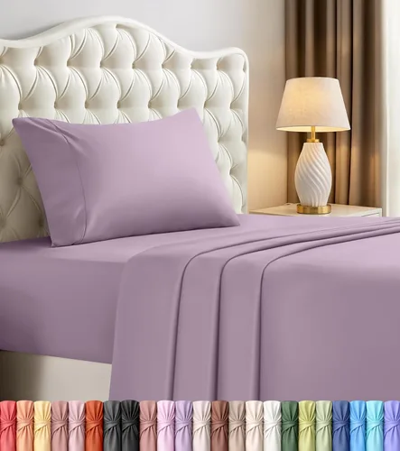 Miniatura 47 de Utopia Bedding - Juego de sábanas de microfibra cepillada, resistente al encogimiento y a la decoloración, de fácil cuidado, 3 piezas, tamaño Beige