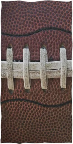 Miniatura 5 de senya Toalla de baño con cordones de fútbol americano, toallas de mano suaves para baño, spa, gimnasio, deportes, 30 x 15 pulgadas